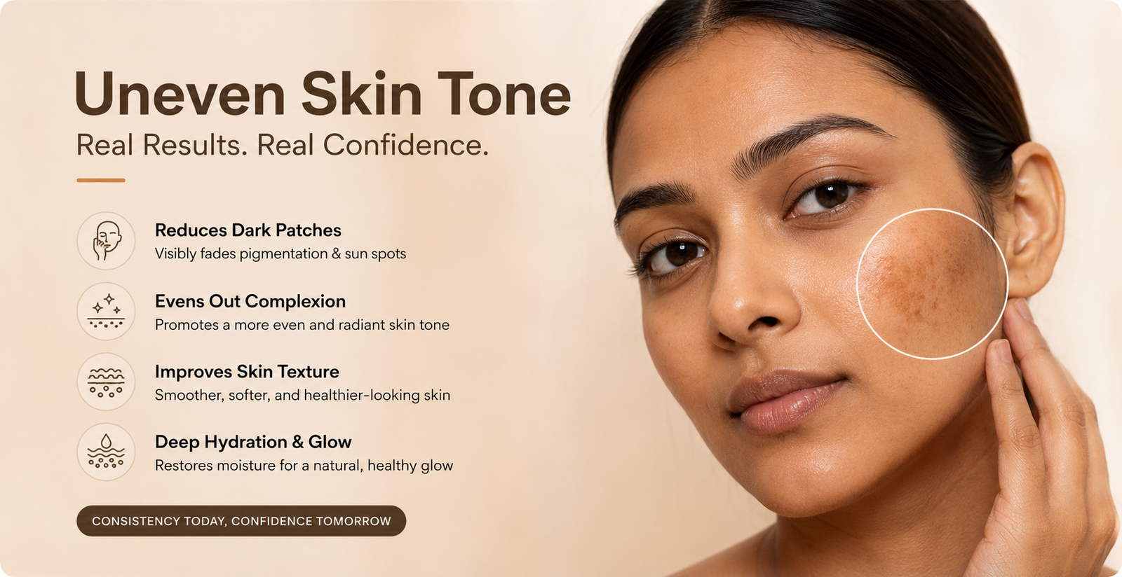 Uneven skin tone: what causes it and how to fix it naturally